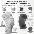 RECOVERO Pro-Athletic Knie-Bandage